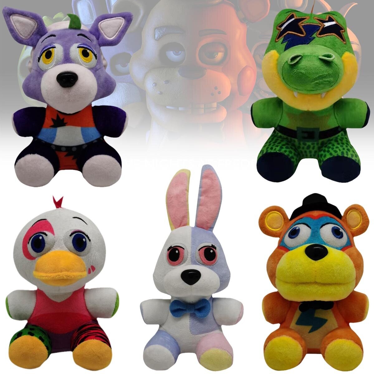 FNAF Five Nights at Freddy's Plush Soft Toy Teddy Stufffed Doll Kids ...