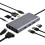 Dock ICY BOX USB-C con hub HDMI, USB 3.0, Power Delivery, LAN, Lettore di schede, Audio, VGA per MacBook e Computer 11