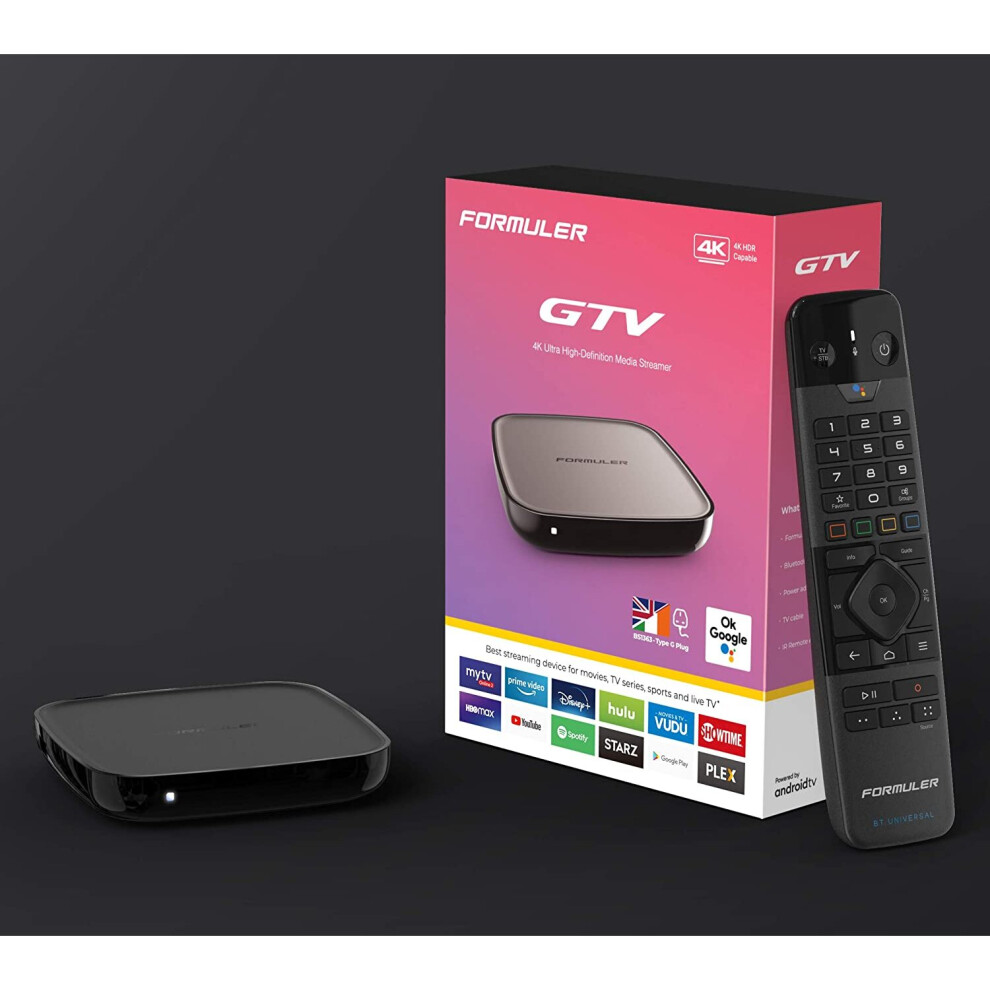 Formuler Gtv Uhd 4K Android Tv Box With Google Assistant & Chromecast Built-In 8809604570238