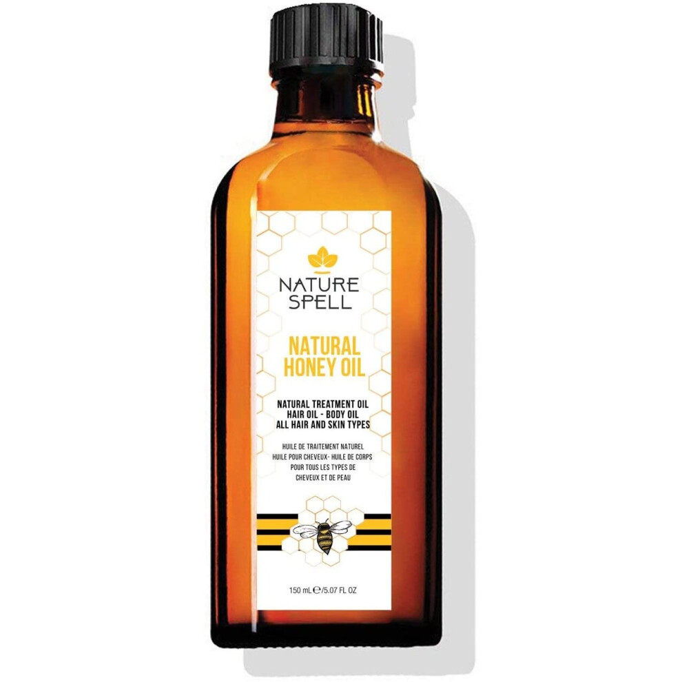 Nature Spell Honey Treatment Oil For Hair And Body, 150 Ml