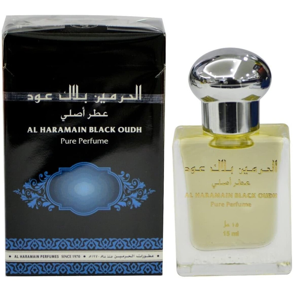 Al Haramain Perfumes Black Oudh Perfume Oil, Pack of1