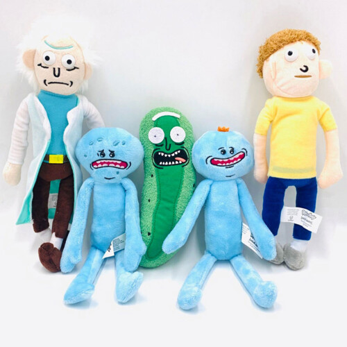 Rick And Morty Plush Toy Stuffed Doll Kids Soft Toy Gift Teddy on