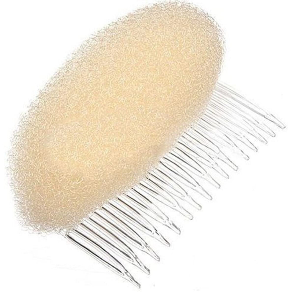 Careforyou Unisex Cream Careforyouâ® 1Pc Lady Girl Women Bump It Up Volume Inserts Do Beehive Hair Styler Insert Tool Hair Comb Hair Beauty (Beige)
