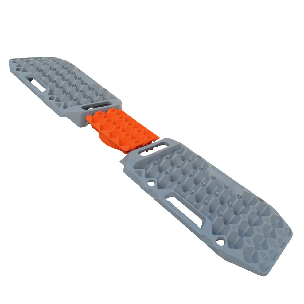 Foldable Traction Recovery Tracks (Tyre 4X4 Mud Emergancy ) Grey 600988539983