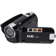 T opiky HD Digital Video Camera Camcorder, Portable Vlog Camera Recorder 1080P 16MP 2.7 inch 270 Degree Rotation LCD Screen 16X Digital Zoom DV