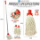 2x Cotton Floor Mop Red Heads Handle Replacement Heavy Duty Multi Fit 3