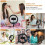 Ring Selfie LED Light 10 with Tripod Stand & Phone Holder Circle Light 3