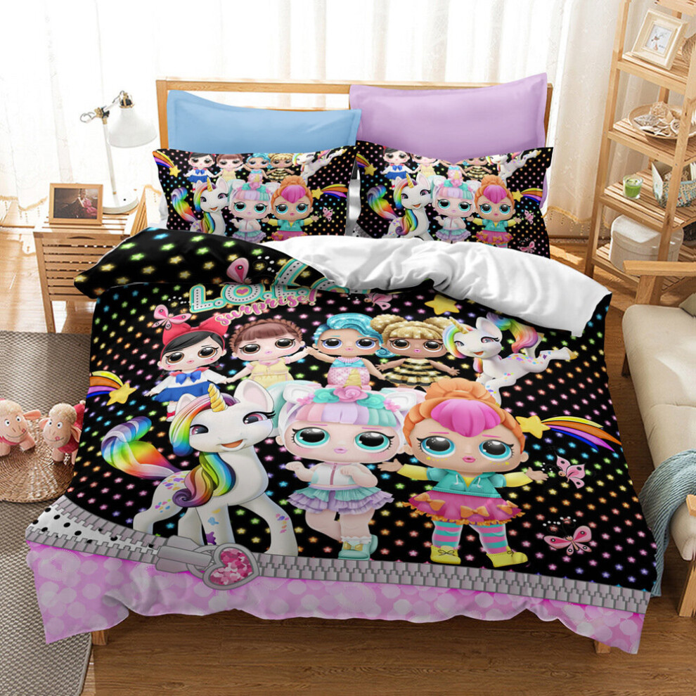 Lol doll double duvet cover best sale