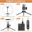 Ring Selfie LED Light 10 with Tripod Stand & Phone Holder Circle Light 6