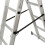 3 IN 1 Working Scaffold Scaffolding Tower Aluminium Ladder Platform 4
