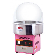 SUMTASA Candy Floss Machine & Bowl Cover Steel bowl Tray Cotton Candy