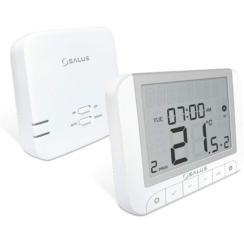 Salus RT520RF Wireless Thermostat, White