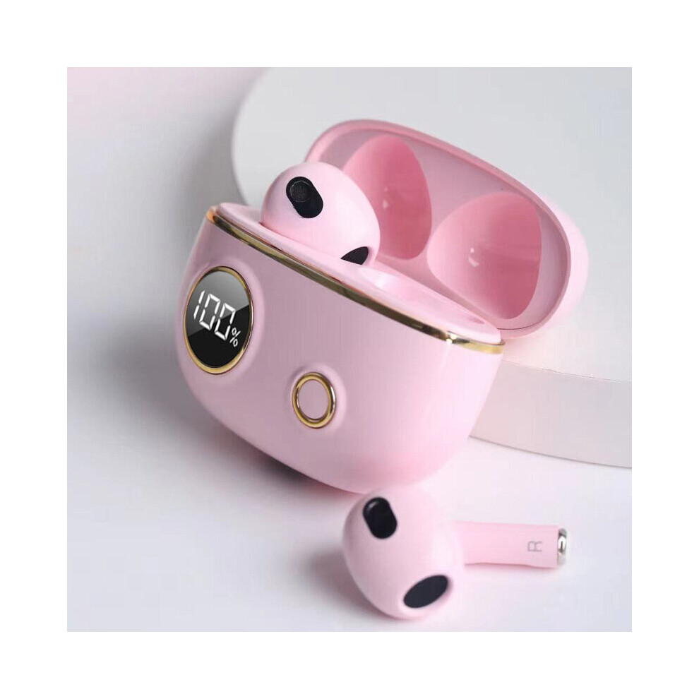 (Pink) Mini tws sports wireless inear bluetooth earphones