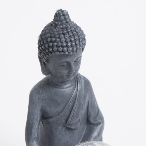 Firefly Buddha Statue Solar Light Automatically Turns On At Dusk 2