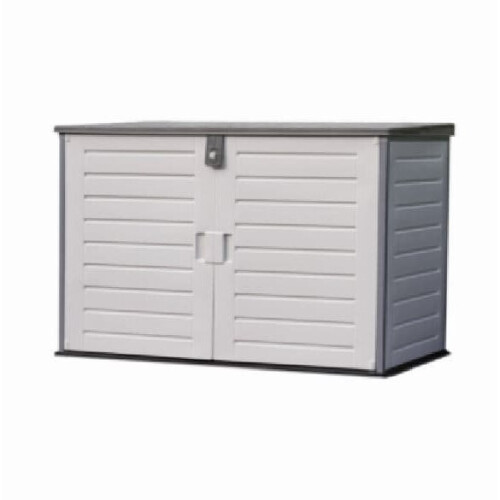 Extra Large Double Wheelie Bin Shed Garden Storage 1170L 2 Gas