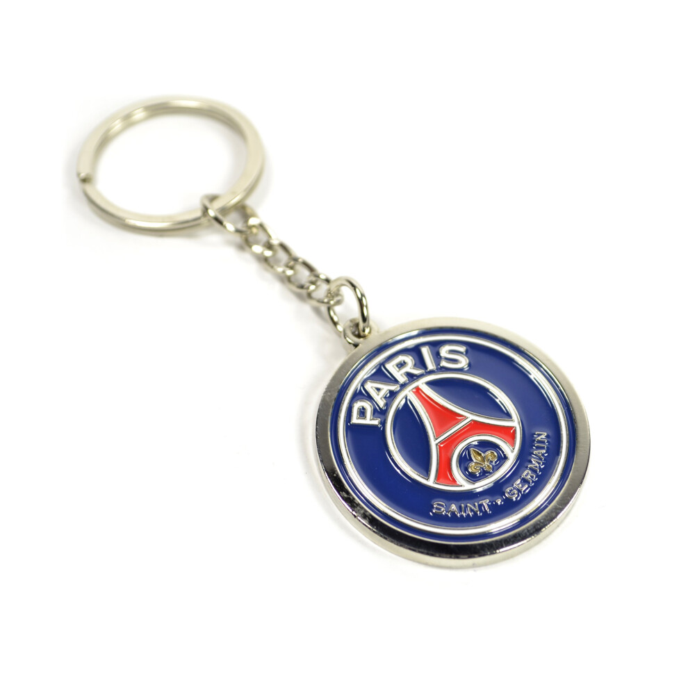 Paris Saint Germain (PSG) Crest Keyring