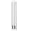URBN Living (Silver) Metal Over Table Hanging decoration Display Pole 1