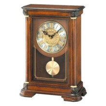 Seiko Wooden Westminster Chime Pendulum Battery Mantel Clock QXQ008B