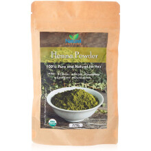 Henna powder for Hair and Body Organic (USDA, GMP, CPSReports certified in UK/EU)(healthier, softer hair (Recipe provided for different shades)) for