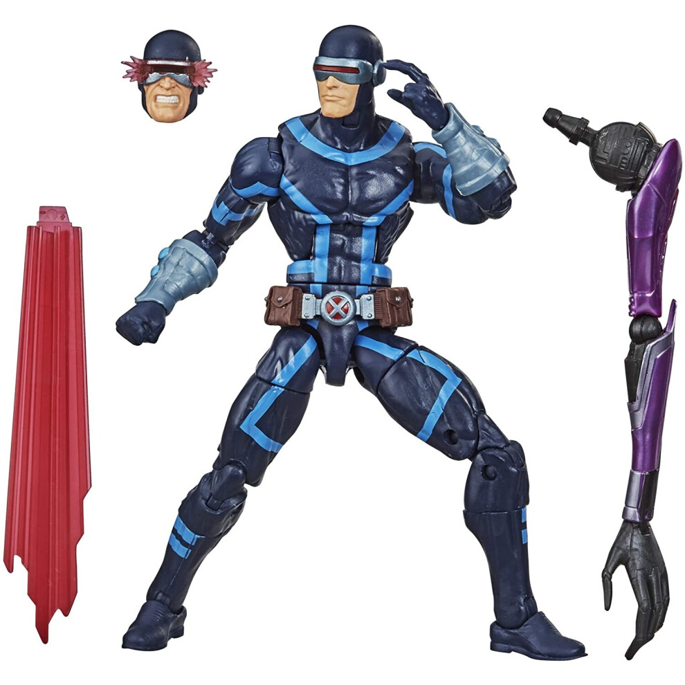 Hasbro Marvel Legends X-Men Series 6-inch Collectible Cyclops Action Figure Toy, Premium Detail And 2 Accessories, Ages 4 And Up