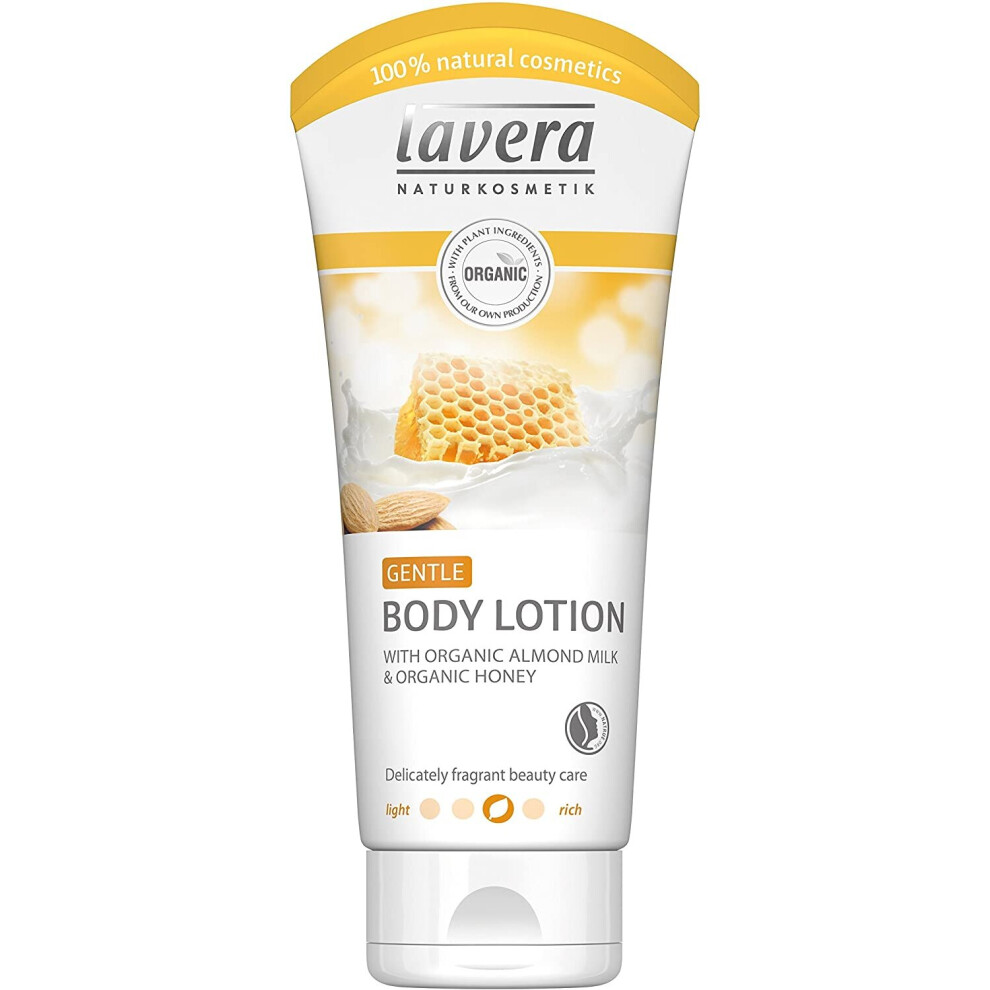 lavera Gentle Body Lotion â Organic Milk & Honey â Irresistibly Soft Skin â Organic Skin Care â Natural & Innovative Cosmetics â 200ml