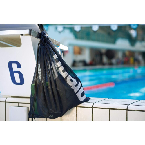 Arena Arena Mesh Pool Gym Sack Team Drawstring Bag 1