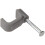 Forgefix Forgefix Cable Clip Flat Grey 2.50Mm Box 100 1