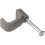 Forgefix Forgefix Cable Clip Flat Grey 2.50Mm Box 100 2