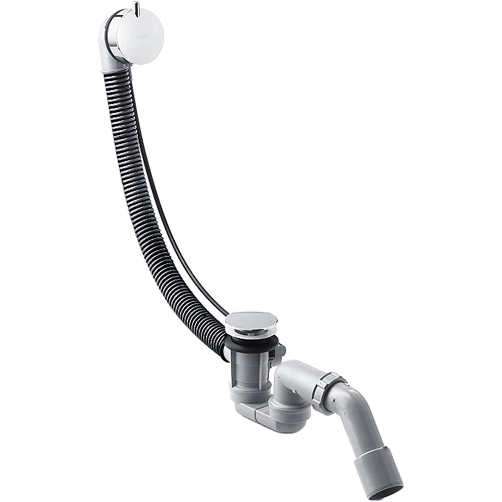 hansgrohe complete set for Flexaplus S waste and overflow set, standard bathtub, chrome