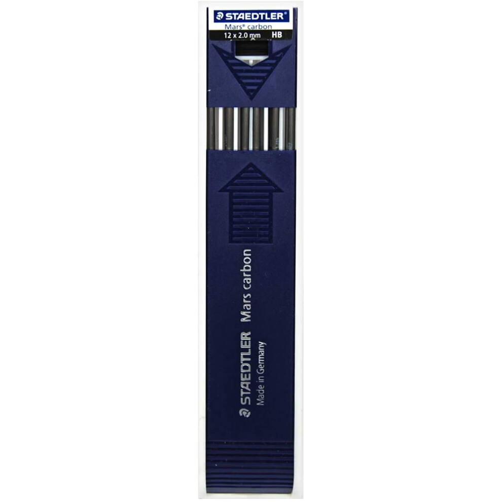 STAEDTLER Mars Carbon 2mm leads HB degree 200-HB (Pack of 12)