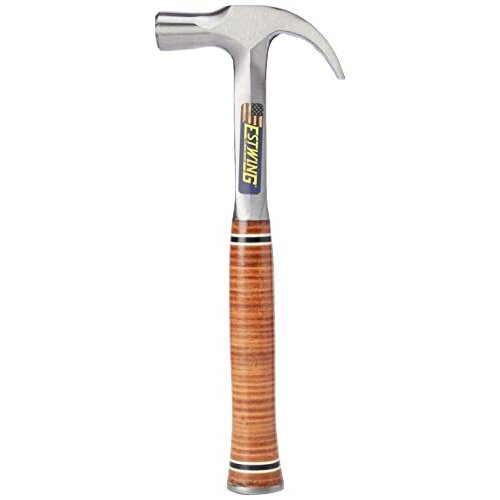 Estwing Estwing E24c Curved Claw Hammer - Leather Grip 24oz