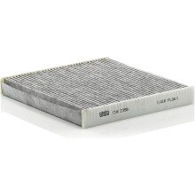 Original MANN-FILTER Interior Filter CUK 2358 – Pollen filter with active charcoal – For passenger cars