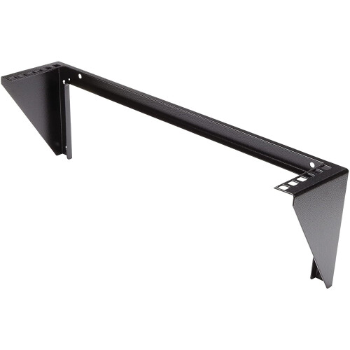 Wall Mount TV Bracket 2U Steel Wall Mount Hinged Swing-Out - 19" Rack ...