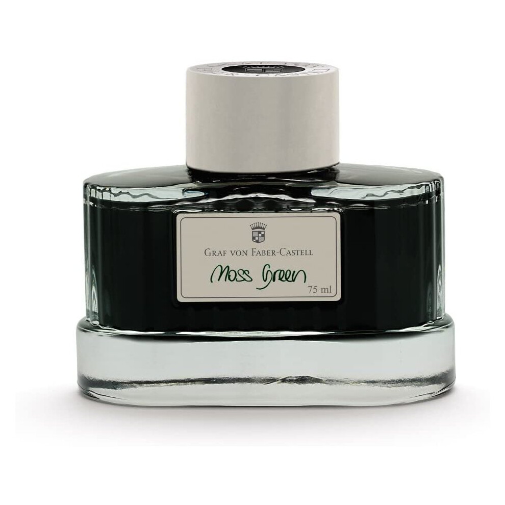 Faber-Castell Graf Von Ink Bottle, Moss Green, 75Ml