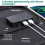 100W Portable Solar Panel Charger for Laptops Camping Power Station 4