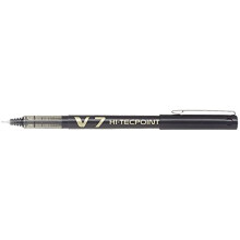 Pilot V7 Hi -Tecpoint Rollerball Pen 0,7 mm spets - svart