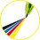 BIC Bic 4 Colour Fluo Black/Blue/Red/Yellow Highlighter Pack 12 4