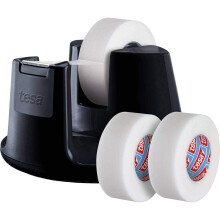 Tesa Easy Cut Compact Promo Value Pack Tesafilm Eco & Clear 2 X 33 M: 19 mm + Dispenser
