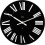 Alessi Alessi Firenze Wall Clock, Black 1