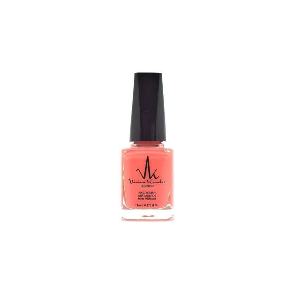 Vivien Kondor Argan Care Nail Polish - Coral