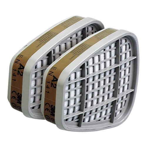 3M Filter 6055 A2 Organische Dämpfe Box mit 8 Stück