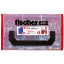 fischer 535969 DUOPOWER Wallplug, Red/Gray, Set of 210 Pieces
