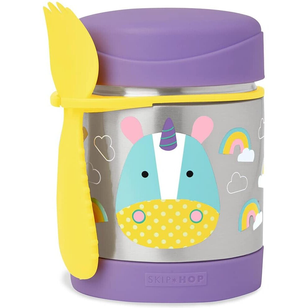 SkipHop Zoo Insulated Food Jar, Eureka Unicorn