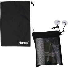 Waterproof Multifunctional Toiletry Shower Bag for Gym, Travel, Business and Foldable Portable Hanging Bathroom Mesh Caddy with Wet & Dry Storage