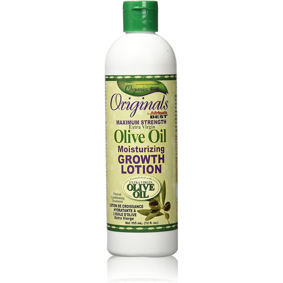 Organics by Africas Best Olive Oil Growth Lotion 12 fl oz / 355ml