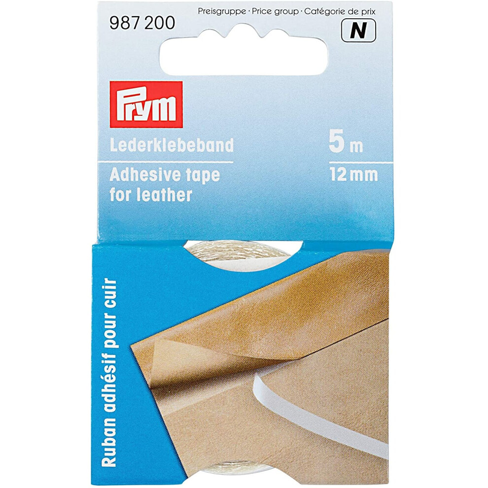 Prym - Prym Adhesive Tape (12mm, 5m) for Leather - 1 Piece - Image 4