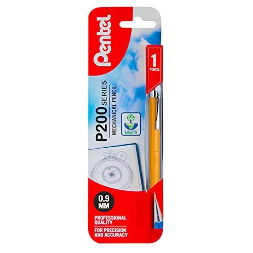 Pentel Pentel 0.9 mm Automatic Pencil - Yellow (1 Pencil)