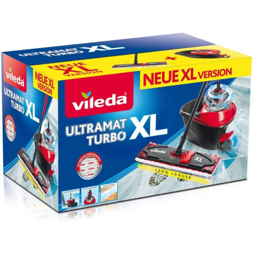 Vileda Vileda Floor mop, red, Set 1