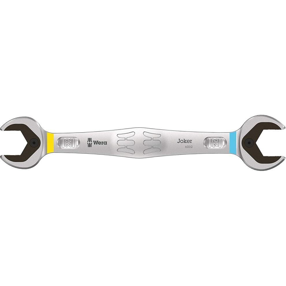 Photos - Other Hand Tools Wera 05020261001 6002 Joker Double Open-End Wrench, 22-24