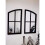 72X65Cm New Shape Window Style Stylish Decor Mirror Wall Mirror Black 6